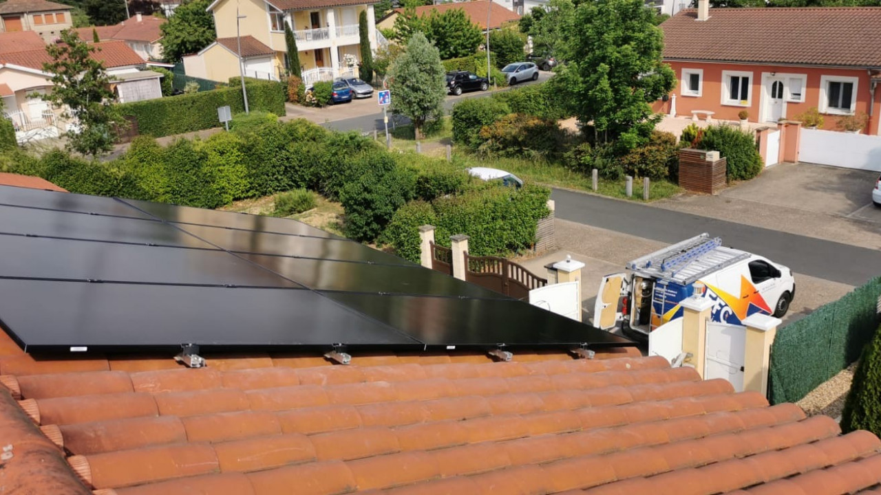 Installation photovoltaïque à Belleville en Beaujolais