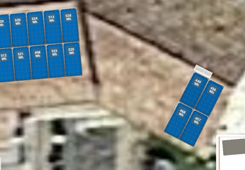 Installation photovoltaique à Saint Etienne la Varenne, à côté de Villefranche sur Saone