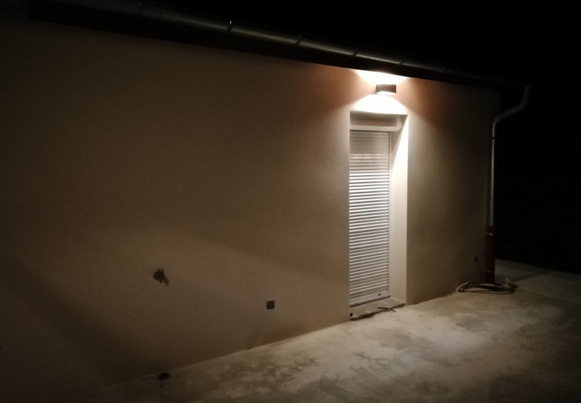 Installation éclairage extérieur Maison Belleville-en-Beaujolais