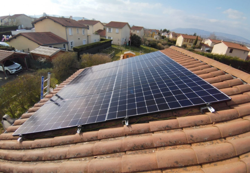 Installation photovoltaïque à Belleville en Beaujolais