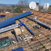 Installation photovoltaique à Limas