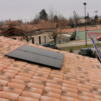 Installation photovoltaïque à Lacenas